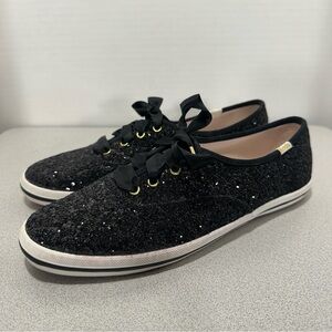 EUC Keds x Kate Spade New York Glitter Sneaker